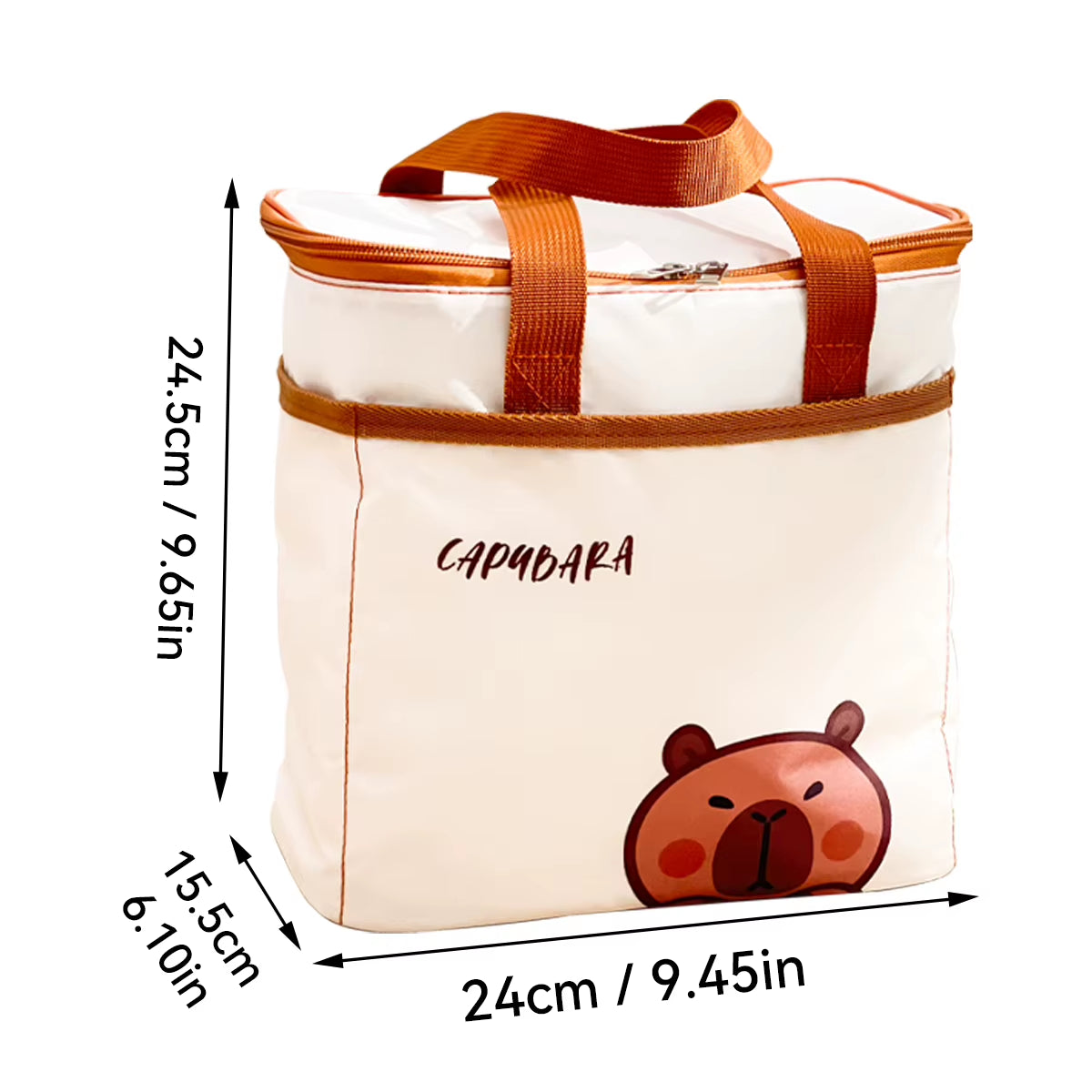 Bolsa Térmica para Marmita Estampa Capivara – foto 4