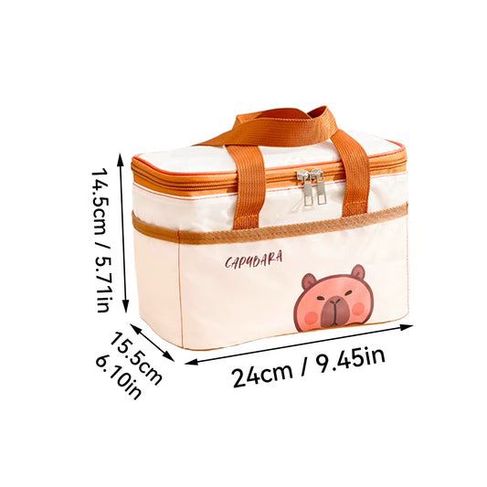 Bolsa Térmica para Marmita Estampa Capivara