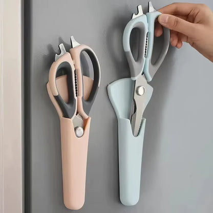 Tesoura de Cozinha Multifuncional 7 em 1 com Suporte Magnético – foto 2