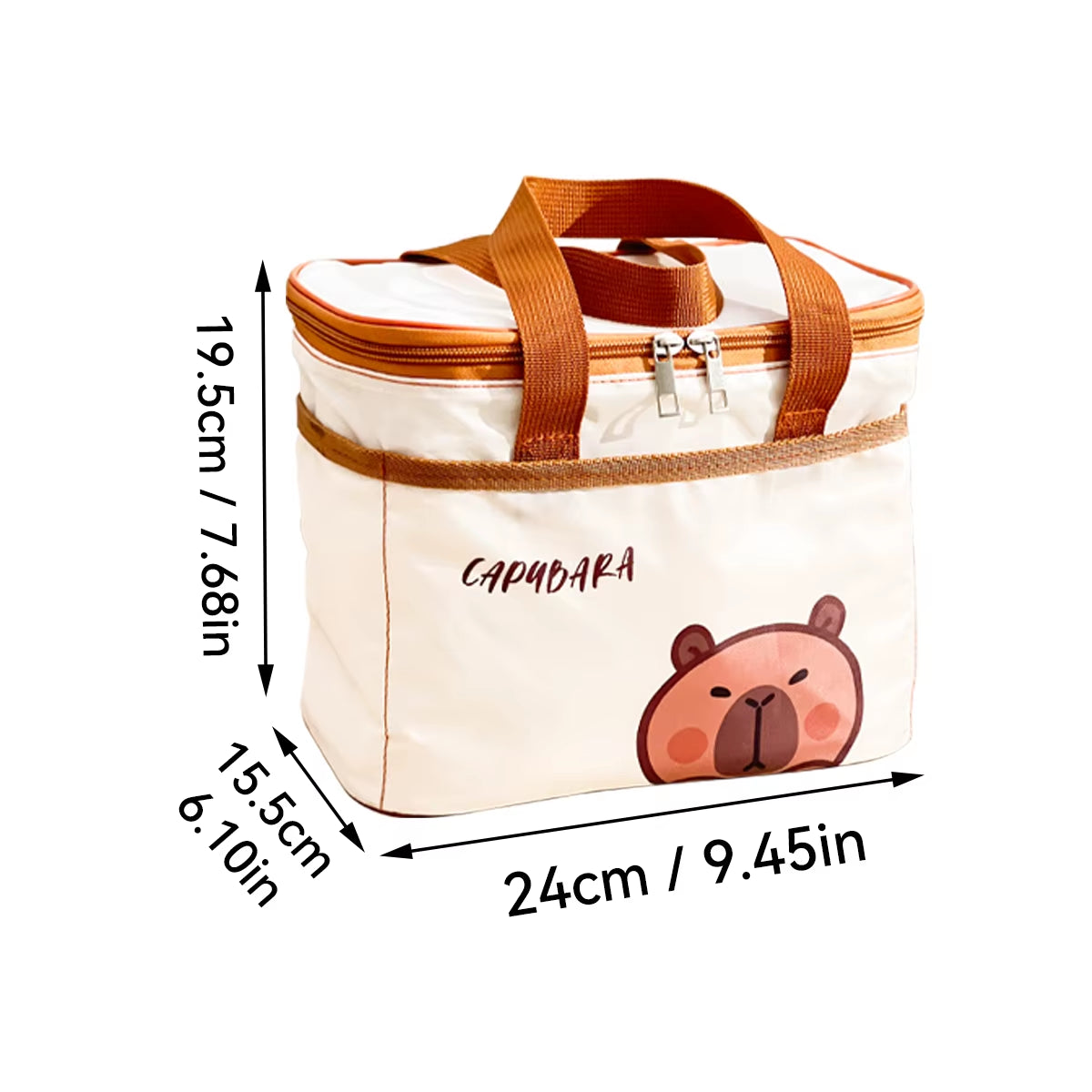 Bolsa Térmica para Marmita Estampa Capivara – foto 3
