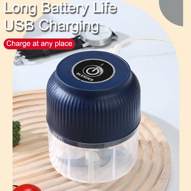 Mini Processador Elétrico Recarregável USB 250 ml – foto 4