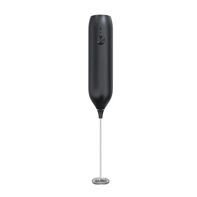 Mini mixer elétrico recarregável preto