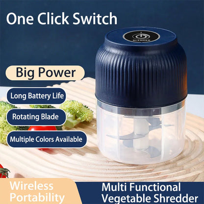 Mini Processador Elétrico Recarregável USB 250 ml – foto 2