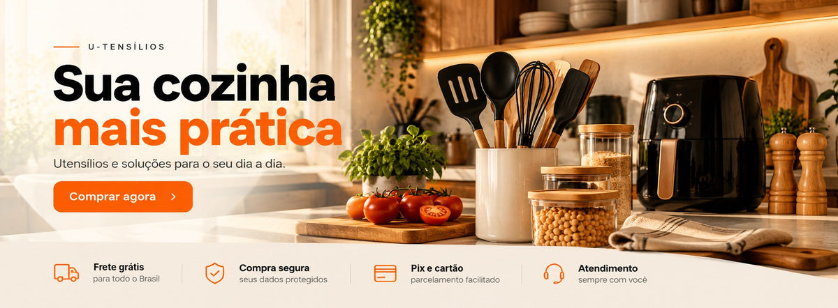 Sua cozinha mais prática – U-Tensílios
